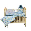 Infantbond Baby Mattress with net | Baby Carry bag | 4 Pcs Bedding Set | Baby Nest (0-6 Months) Grey Sprial (Full Set Nest)...