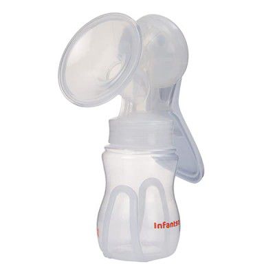 Infantso Manual Breast Pump, 3 Level Suction Adjustment
