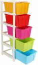 infinity overseas Plastic Rectangular Multi Purpose Foldable Modular Drawer Large Chest of Drawer Plastic Kitchen Cabinet...