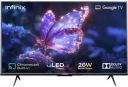 Infinix 32GH3Q (32 inch) QLED HD Ready Smart Google TV 2025 Edition with Bezel-less Design (32GH3Q)...
