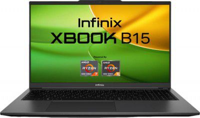 Infinix B15 Series AMD Ryzen 7 Octa Core 5825U - (16 GB/512 GB SSD/Windows 11 Home) BL51A5 