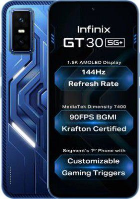 Infinix GT 30 Pro 5G+ (Blade White, 128 GB)  (8 GB RAM)