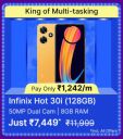 Infinix Hot 30i @ ₹7449/- on Flipkart's Big Billion Days Sale...