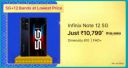 Infinix Note 12 5G (64 GB) @ ₹10,799 on Flipkart Big Billion Days Sale...