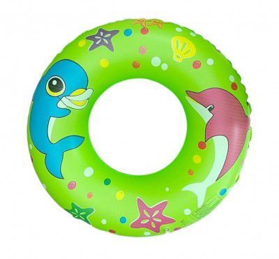 Inflatable Swimming Ring, 50-90 cm,Pool Float, Multicolor (70 cm)