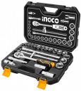 INGCO Socket Set 25Pcs 1/2, Tool Kit Tool Kit for Home Use...