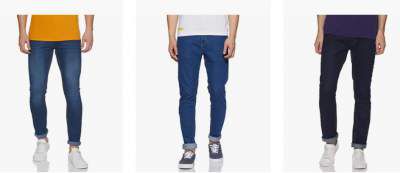Inkast Denim Co. Men's Jeans Starts at Rs.509