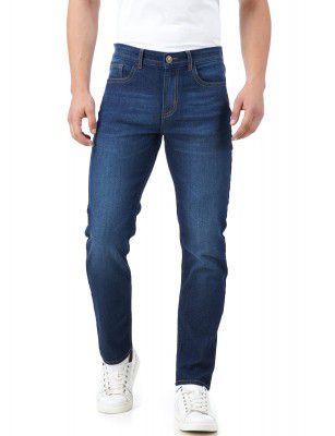 INKD Men's Regular Fit Jeans - Mid-Rise | Classic 5 Pocket Styling