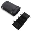 INKMILAN Roll Up Travel Toiletry Bag for Women, 4 in 1 Detachable Cosmetic Bag, 4 Removable Storage Bags, Waterproof, First Aid, Medicine, Personal Care, Travel Makeup Bags for Women & Men (Black)...