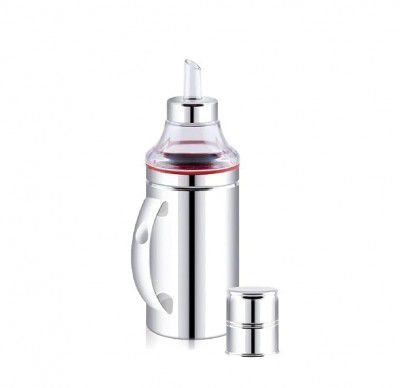INKULTURE Stainless Steel Oil Dispenser with Nozzle 1 Litre