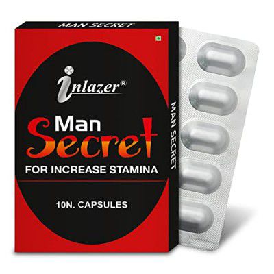 INLAZER MAN SECRET Medicine Men Stamina Capsule Power Capsule Provides Extra Power