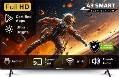 InnoQ Spectra (43") Full HD LED Smart Android TV with 30W Boom Speakers (43S-SPECTRA-V2)