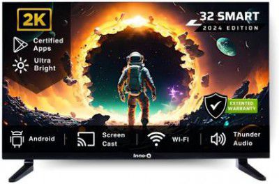 InnoQ Spectra 32 inch HD Ready LED Android TV with 30W Boom Speakers (32S-SPECTRA/1)