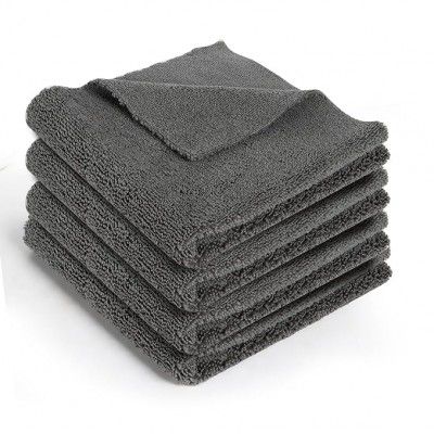Innovista Microfiber Cloth 40x40 cm – Thick, Lint & Streak-Free Multipurpose Cleaning Towel – 3 Piece, 350 GSM | Automotive Microfiber