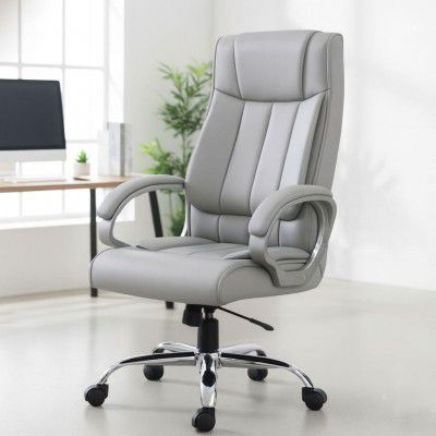 INNOWIN Profit High Back Orthopedic Boss Chair with 3 Year Limited Warranty | Executive leatherrite Office Chair 