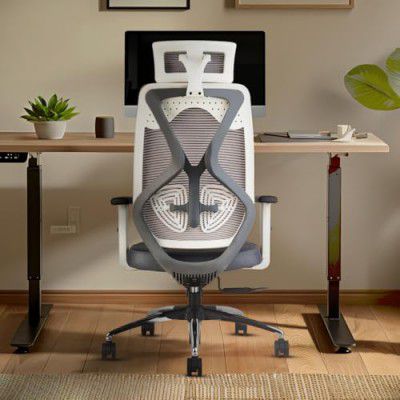 INNOWIN Tokyo Office Chair, High Back Mesh Ergonomic Office Desk Chair (Grey)