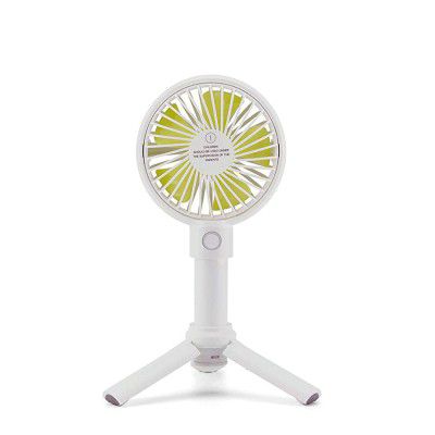 INONE Portable Electric Mini Fan hand fan (White)