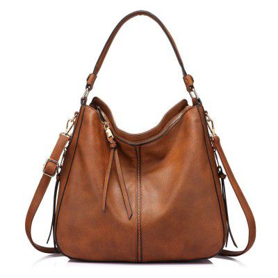 INOVERA Faux Leather Women Handbags Shoulder Hobo Bag Purse With Long Strap 32L x 13B x 30H cm