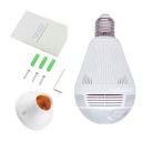 Inovics Night Vision Wireless WiFi 1080p Spy Bulb Camera with Full HD Audio Video Recording, 360 Degree Angle View for Home/Shop/Office...