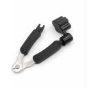 Inrali Guitar String Winder and Cutter,Guitar Bridge Pin Puller,Guitar String Winder Cutter Pin Puller - 3 In 1 Multifunctional Guitar Maintenance Tool/String Peg Winder + String Cutter (Black)...