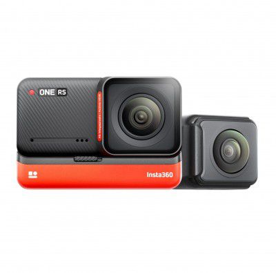 Insta360 ONE RS Twin Edition – Waterproof 4K 60fps Action Camera & 5.7K 360 Camera