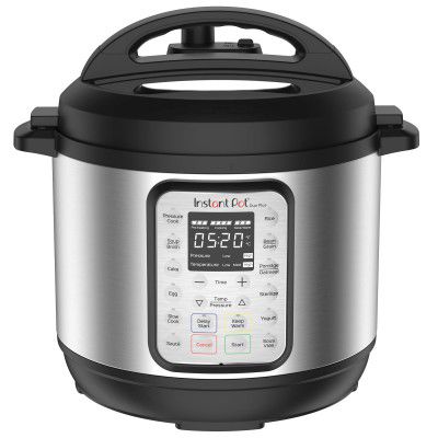 Instant Pot Duo Plus60 9-in-1 Stainless Steel Multi-Functional Outer Lid Pressure Cooker 6 Qt
