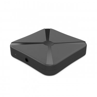 INSTAPLAY Connects 2 BT Earphones/Headphones to a Single Bluetooth or Non-Bluetooth Device, Black