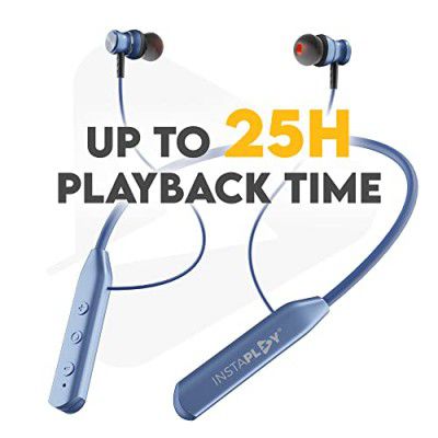 INSTAPLAY INSTABUDS PRO BT 5.0 Wireless On-Ear Headphones (Royal Blue)