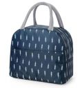 Insulated Lunch Bag (Blue Leaf (Blue Leaf)...