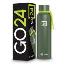 Insulated Water Bottle 1 LTR, Stainless Steel Leak Proof Flask, 24 Hours Hot & Cold...