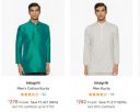 Integriti Men's Cotton Kurtas Minimum 80% Off Starts From ₹220...
