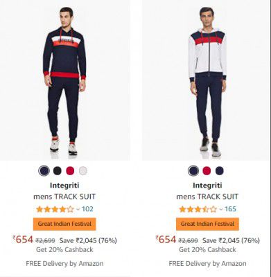 Integriti Mens Track Suit @ 80% Discount