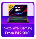 acer Intel Gaming Laptop starts @ Rs. 42990 on Flipkart's Big Billion Days Sale...