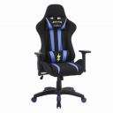 INTERCEPTOR Gaming Chair Ergonomic Design with Premium Fabric, Adjustable Neck & Lumbar Pillow, 3D Adjustable Armrests, Mesh Fabric - Blue...