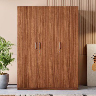 Interio by Godrej Adria 2-Door Wooden Wardrobe (Imperial Oak) (1-Year Warranty, 1 Drawer)