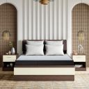 Interio by Godrej Aqmatic Pocket Queen Bed Spring Mattress (75 x 60 x 6 Inches), 1-Year Warranty, Pocket Spring...