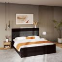 Interio by Godrej Bed Upmods Lattice King Size Engineered Wood Bed with Hydraulic Storage, 1-Year Warranty, Cinnamon & Gun Metal, Metal & Particle Board...