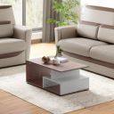 Interio by Godrej Coffee Table EWA Engineered Wood Coffee Table, 1-Year Warranty, Brown, Particle Board...
