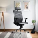 Interio by Godrej Elite High Back Chair, Leatherette, Black...