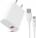 Intex 18 W Quick Charge 2.4 A Mobile Charger  (White, Cable Included)...