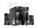 INTEX 2.1 Crystal FMUB Multimedia Speaker with Bluetooth/AUX/USB/FM...