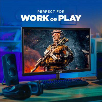 Intex 48.26 cm (19 inch) HD LED Backlit IPS Panel Monitor (IT-1902)