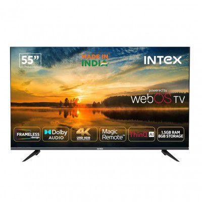 Intex 55" 4K Ultra HD Smart LED TV Smart LED WOS5507U