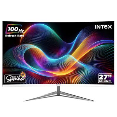 Intex 68.5 CM (27 Inch) Full HD Curved Backlight LED Monitor