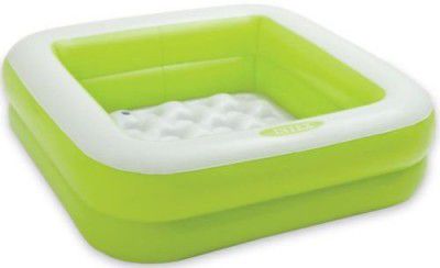 Intex Infatable Square Pool -Green- 57100