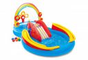 Intex Inflatable Rainbow Ring Water Play Centre Multi Color...