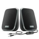 Intex IT-120 2.0 Channel Desktop Speaker with 10W Powerful Sound ...