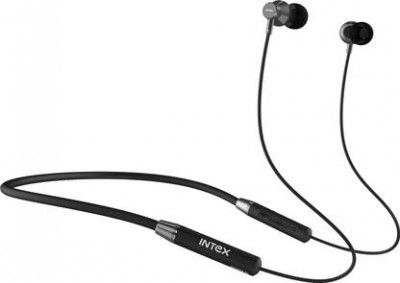 Intex MUSIQUE Flexi Bluetooth (Black, In the Ear)