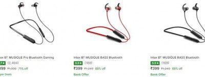 Intex Neckband Starts at 399
