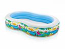 Intex Swim Center Inflatable Paradise Seaside Kids Swimming Pool, Blue...